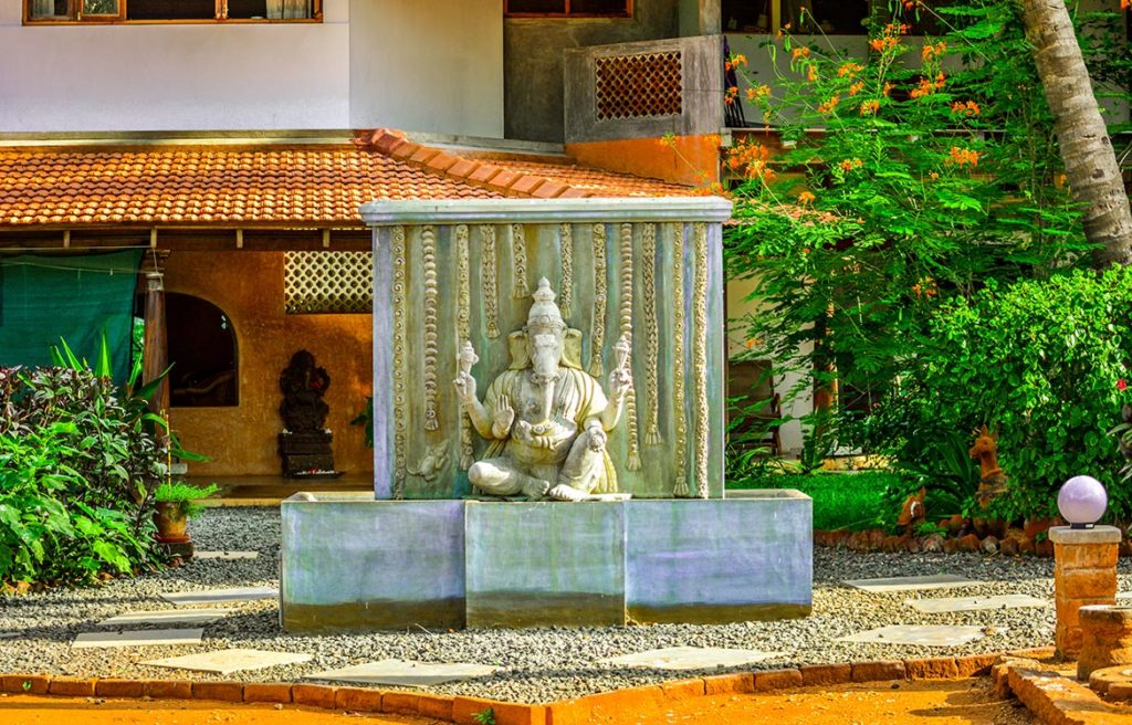Entrance Samarpan Guest House on My Weekend Getaway to Pondicherry