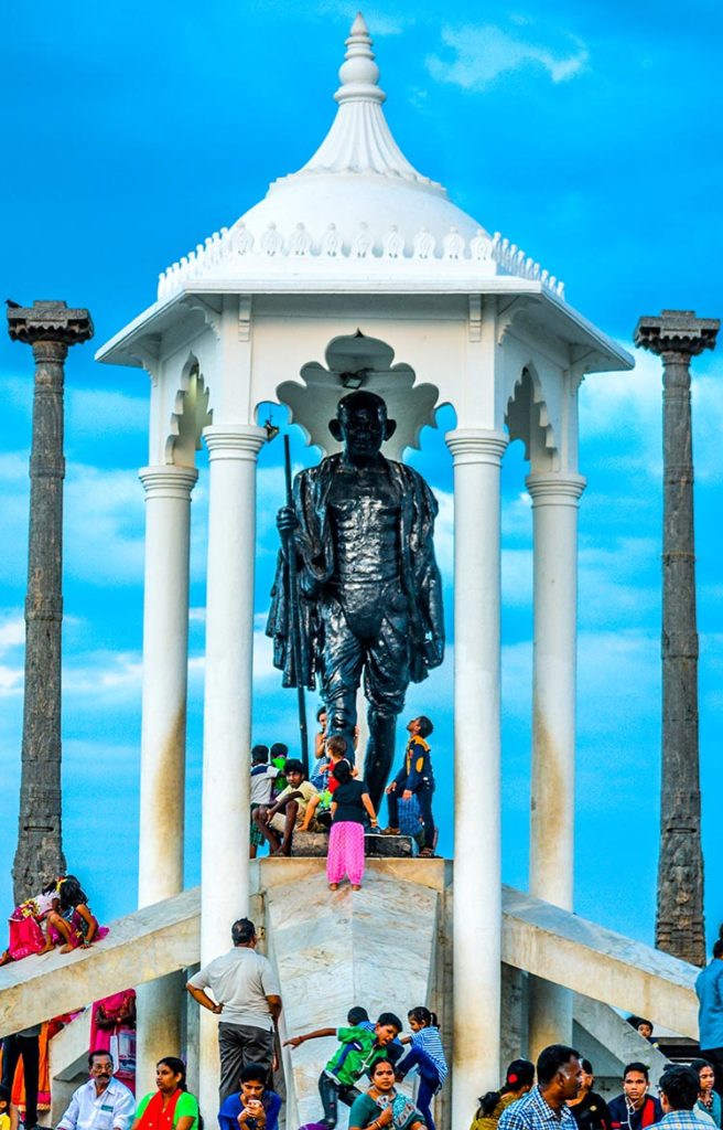 Gandhi Statue at Rock Beach