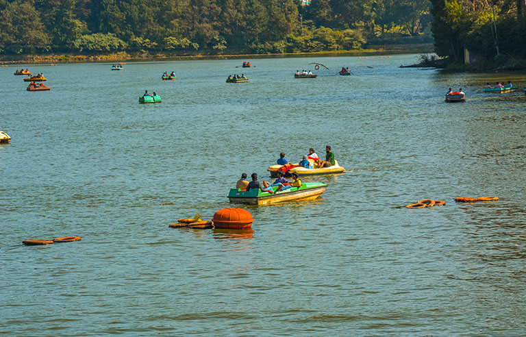 Boating in Ooty Lake