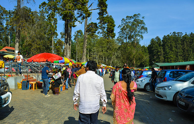People at Ooty Boat House