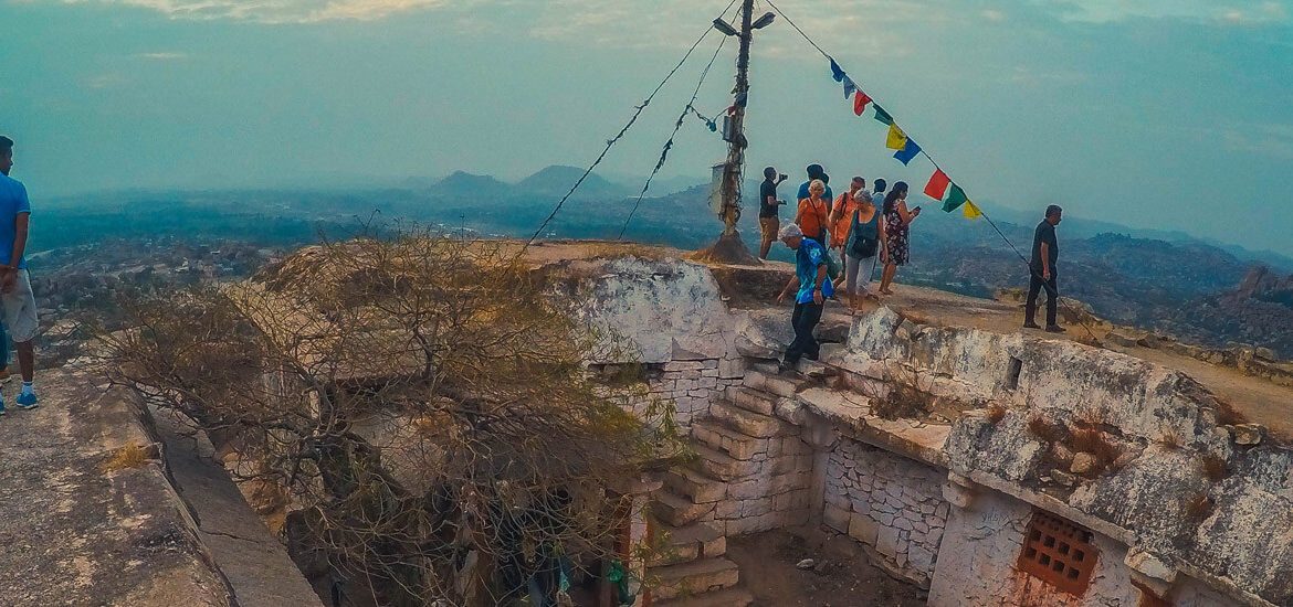 On Top of Mathanga Hills in Hampi & Getting Lost