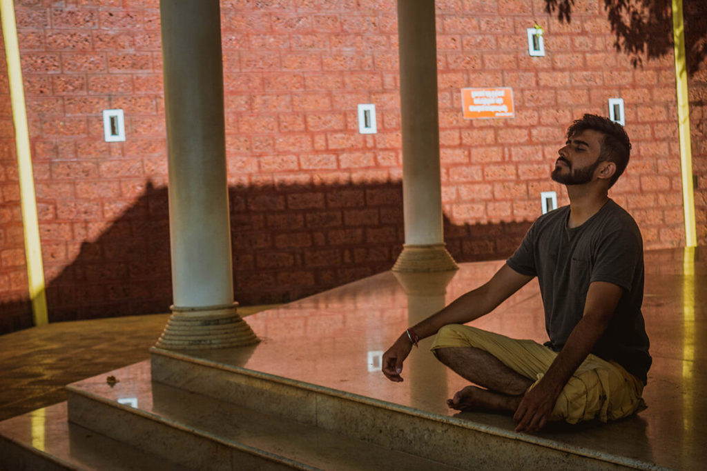 Meditation at Sivagiri Mutt