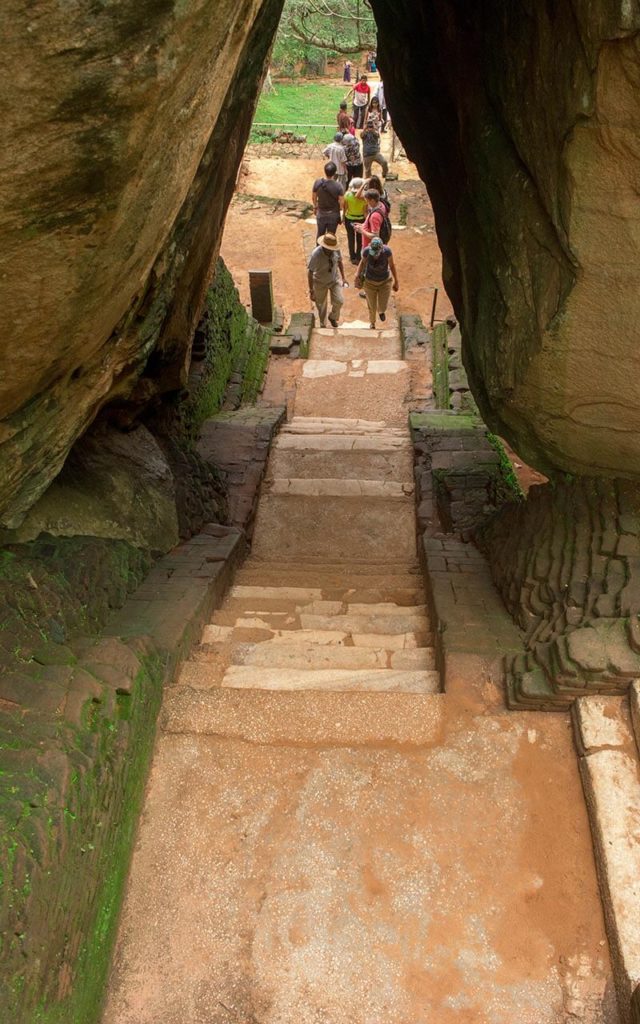 Path through Boulders