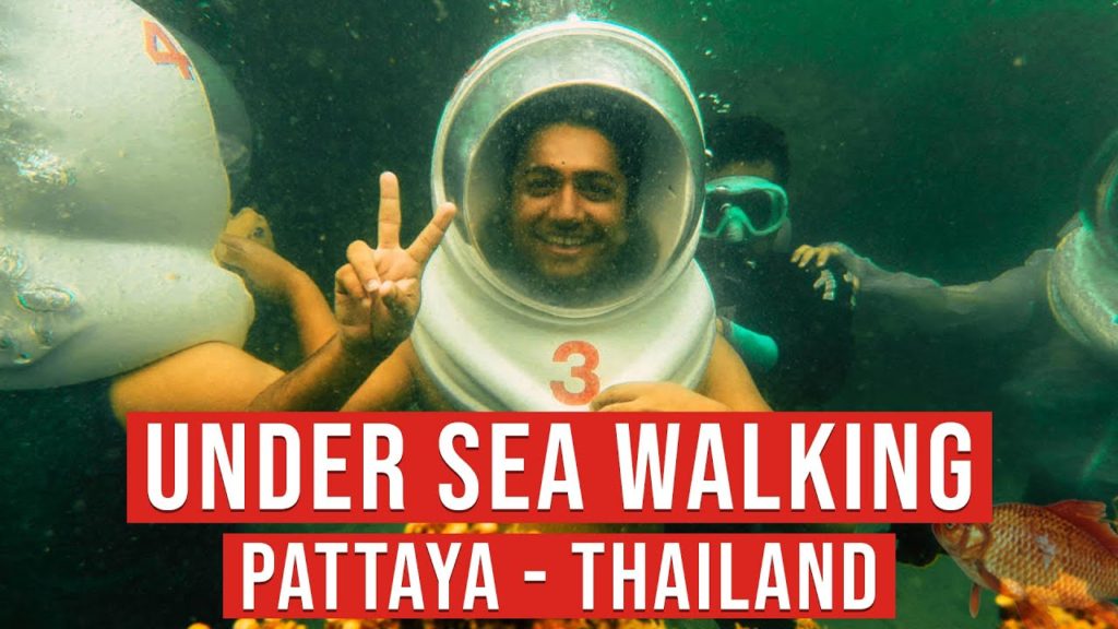 Underwater Sea Walking in Coral Island tour at Pattaya | Snorkeling | Sea Food