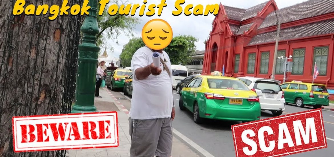 Scam in Bangkok Caught on Camera | One Day Trip | Khaosan Road | Grand Palace | Cheap Shopping